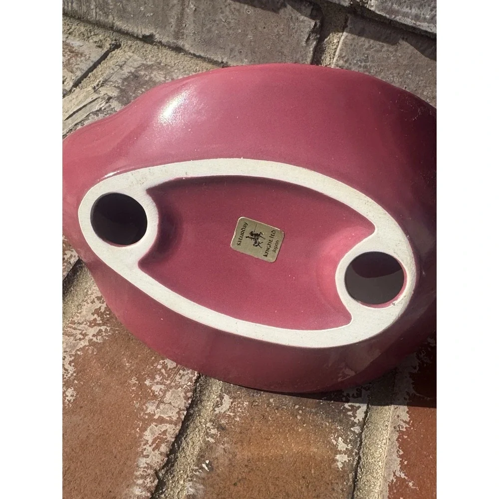 Vintage Swan Towel Holder Mauve Japan Saturday Knight LTD